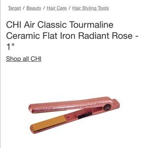 Radiant Rose CHI Straightener